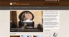 Desktop Screenshot of dzahra.com